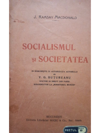 Socialismul si societatea