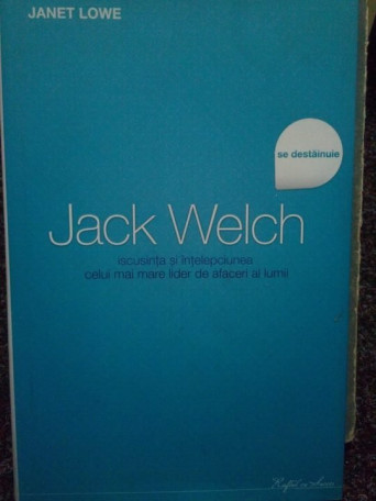 Jack Welch se destainuie