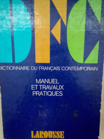 Dictionnaire du francais contemporain