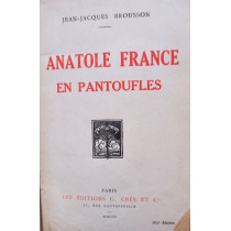 Anatole France en pantoufles