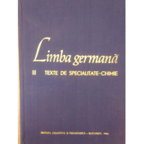 Limba germana. Texte de specialitatechimie