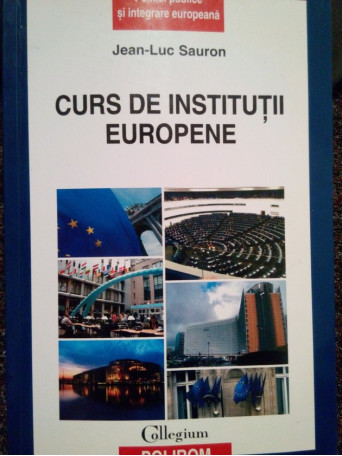 Luc Sauron - Curs de institutii Europene