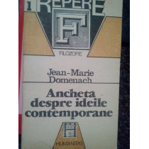 Marie Domenach - Ancheta despre ideile contemporane