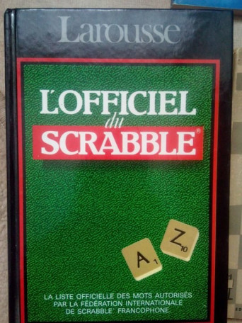 Jean-Pierre - L'officiel du scrabble - 1989 - cartonata