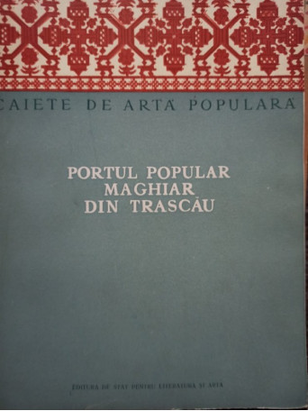 Portul popular maghiar din Trascau