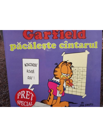 Garfield pacaleste cantarul