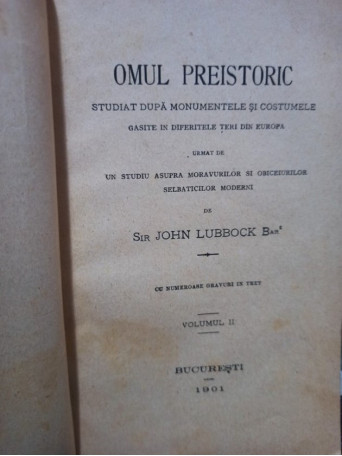 Omul preistoric, vol. II