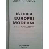 Istoria Europei moderne