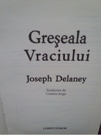 Greseala Vraciului