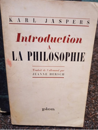 Introduction a la philosophie