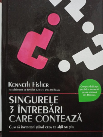 Singurele 3 intrebari care conteaza