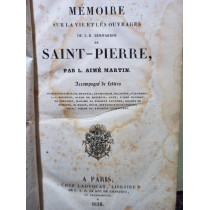 Memoire sur la vie et les ouvrages de J.-H. Bernardin de Saint Pierre