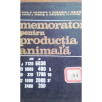 Memorator pentru productia animala