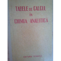 Tabele de calcul in chimia analitica