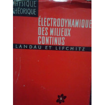 Electrodynamique des milieux continus