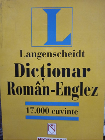 Dictionar roman-englez