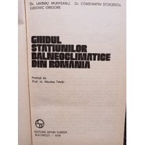 Ghidul statiunilor balneoclimatice din Romania