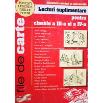 Lecturi suplimentare pentru clasele a III-a si a IV-a