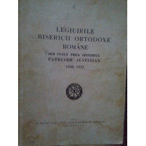 Legiuirile bisericii ortodoxe romane