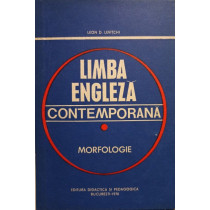 Limba engleza contemporana - Morfologie