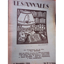 Les annales politiques et litteraires, nr. 3, 1 Novembre 1929