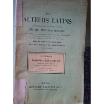 Les auteurs latins. Ciceron dialogue sur l'amitie