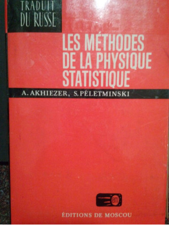 Les methodes de la physique statistique