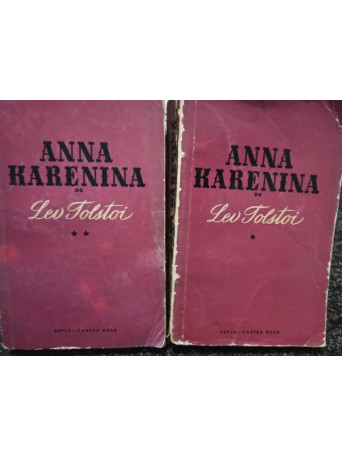 Anna Karenina, 2 vol.