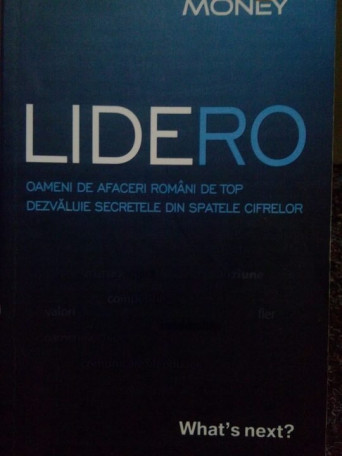 Lidero - Oameni de afaceri romani de top dezvaluie secretele din spatele cifrelor - 2008 - Brosata