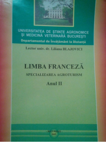 Limba franceza, anul II