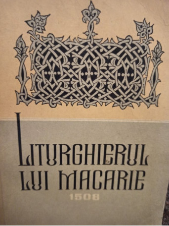 Liturghierul lui Macarie 1508