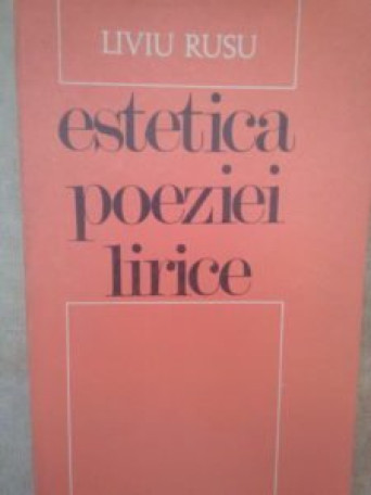 Estetica poeziei lirice