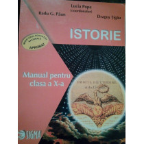 Istorie. Manual pentru clasa a Xa (dedicatie)