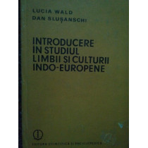 Introducere in studiul limbii si culturii indoeuropene