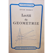 Lectii de geometrie