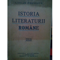 Istoria literaturii romane