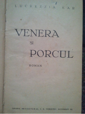 Venera si porcul