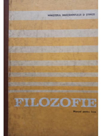 Filozofie - Manual pentru licee