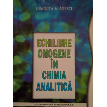 Echilibre omogene in chimia analitica