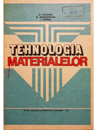 Tehnologia materialelor