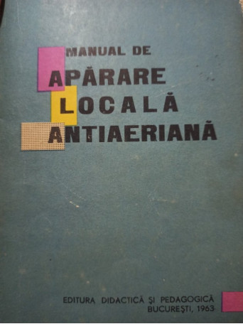 Manual de aparare locala antiaeriana