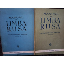 Manual de limba rusa pentru cursurile populare, 2 vol.