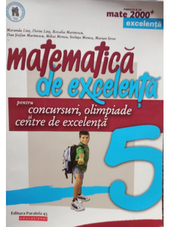 Matematica de excelenta clasa a Va