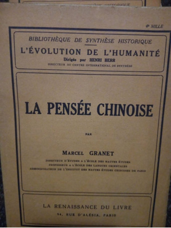 La pensee chinoise