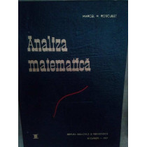 Analiza matematica, vol. 1