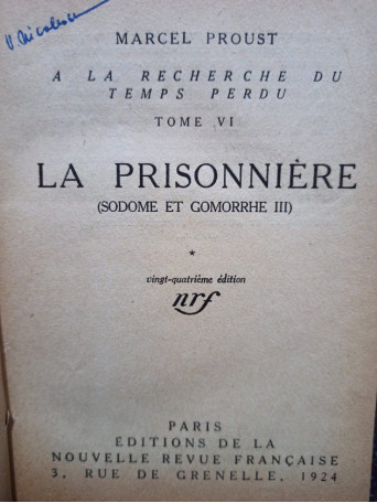 La prisonniere