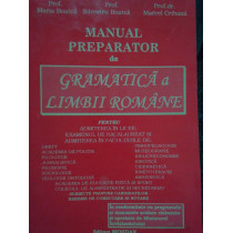 Manual preparator de gramatica a limbii romane