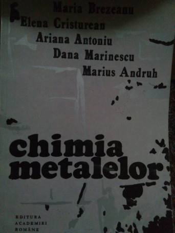 Chimia metalelor