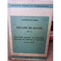 Organe de masini, vol. I a