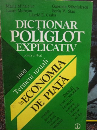 Dictionar poliglot explicativ - Termeni uzuali in economia de piata